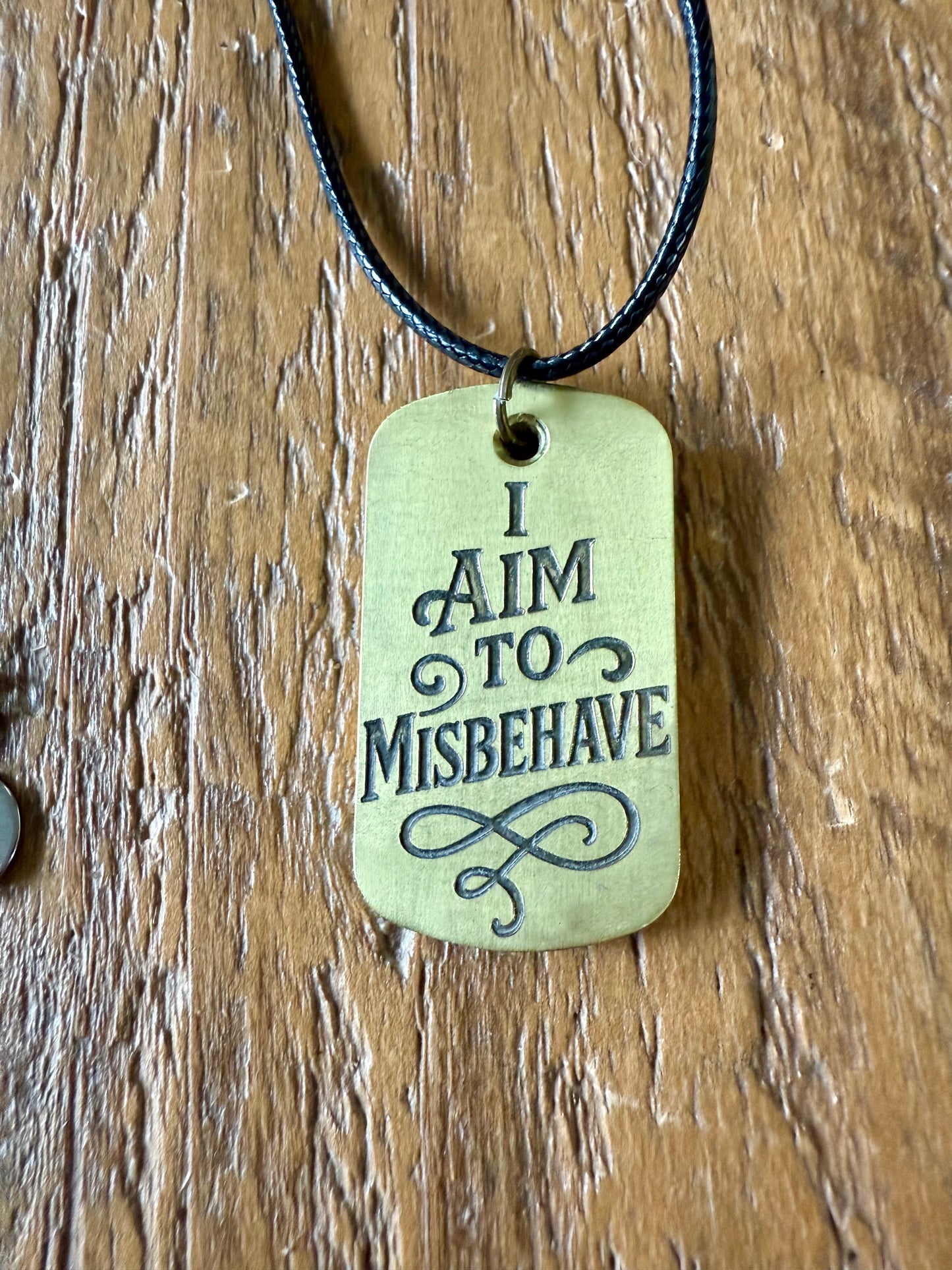 Misbehave Pendant