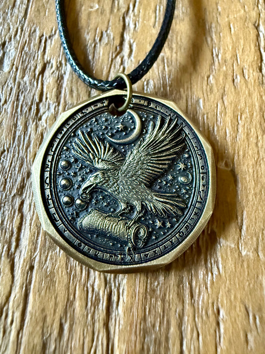 Crow Fall Pendant
