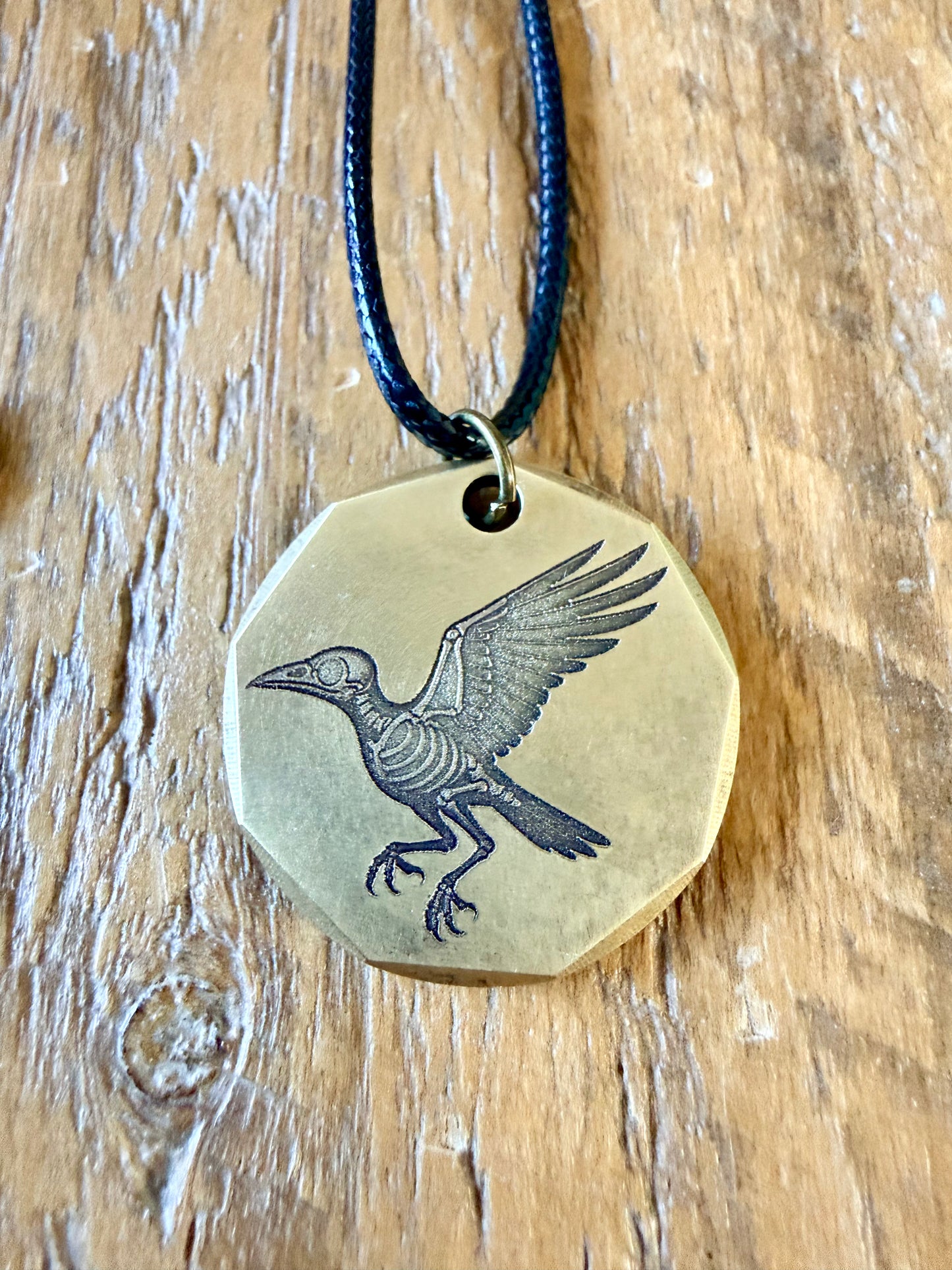 Tree & Crow Pendant