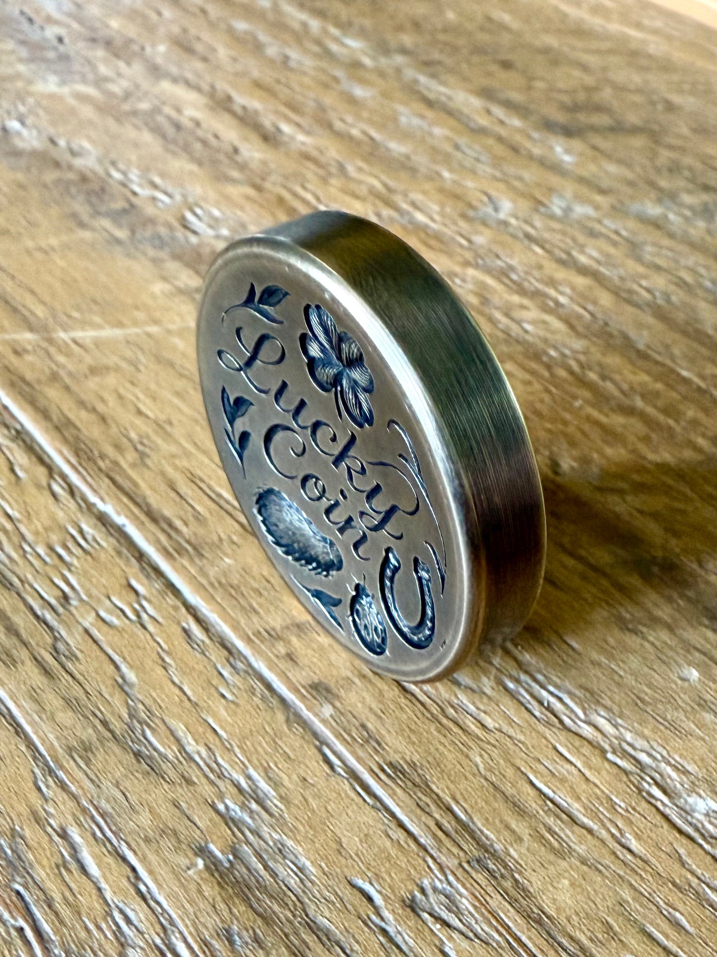 Curved Luck Coin
