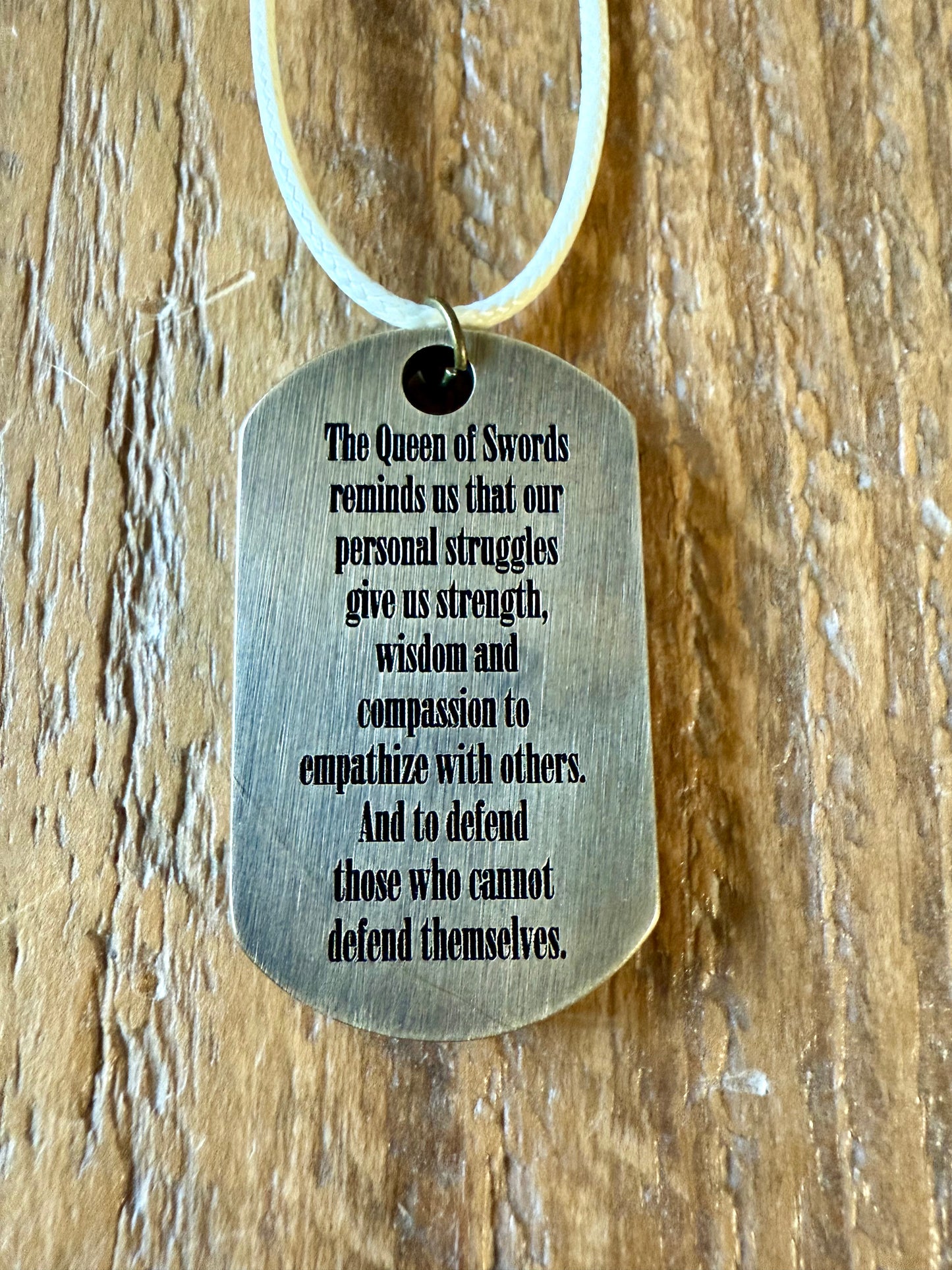 Queen of Swords Pendant