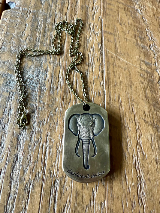 Alzheimer's Awareness Tag