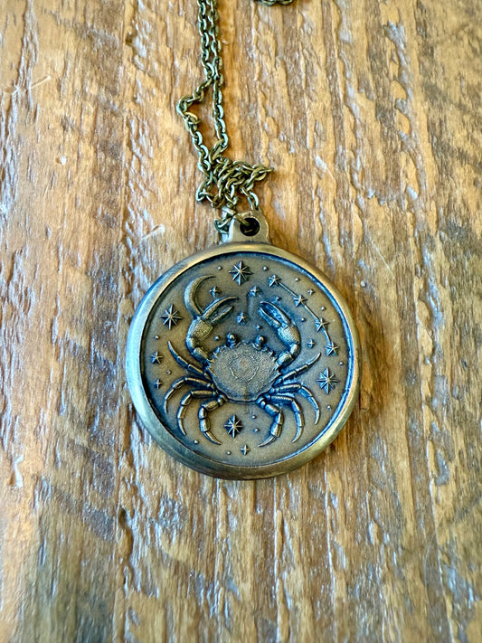 Cancer Zodiac Pendant