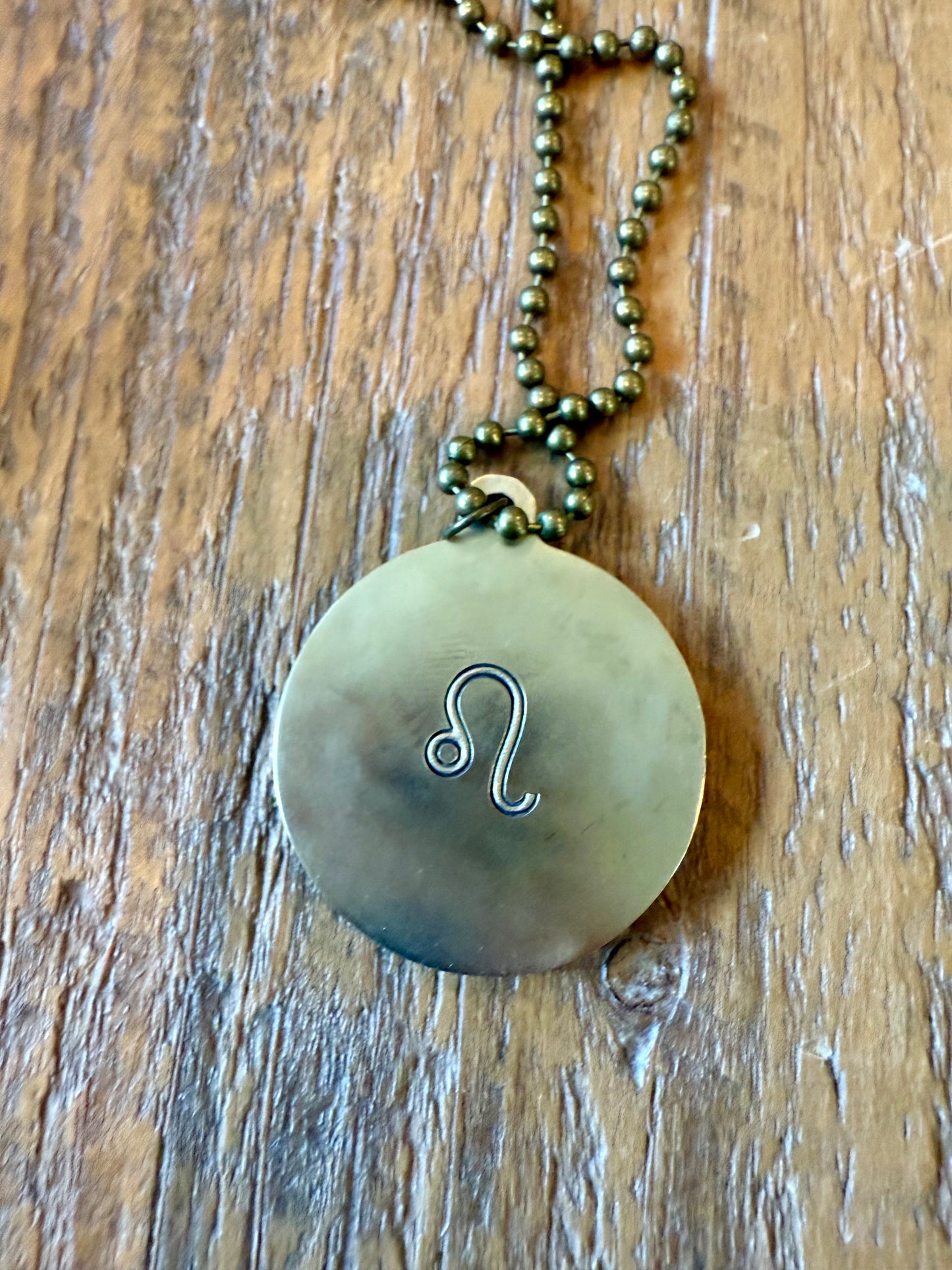Leo Zodiac Pendant