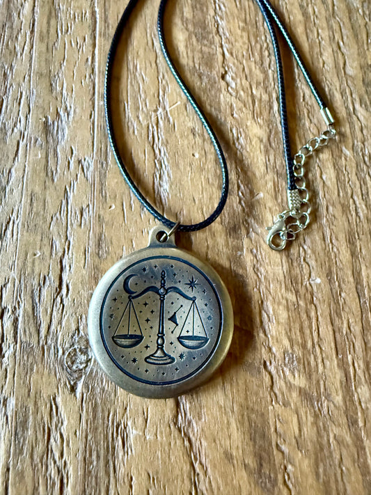 Libra Zodiac Pendant