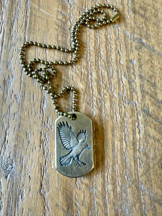 Crow Patronus Pendant