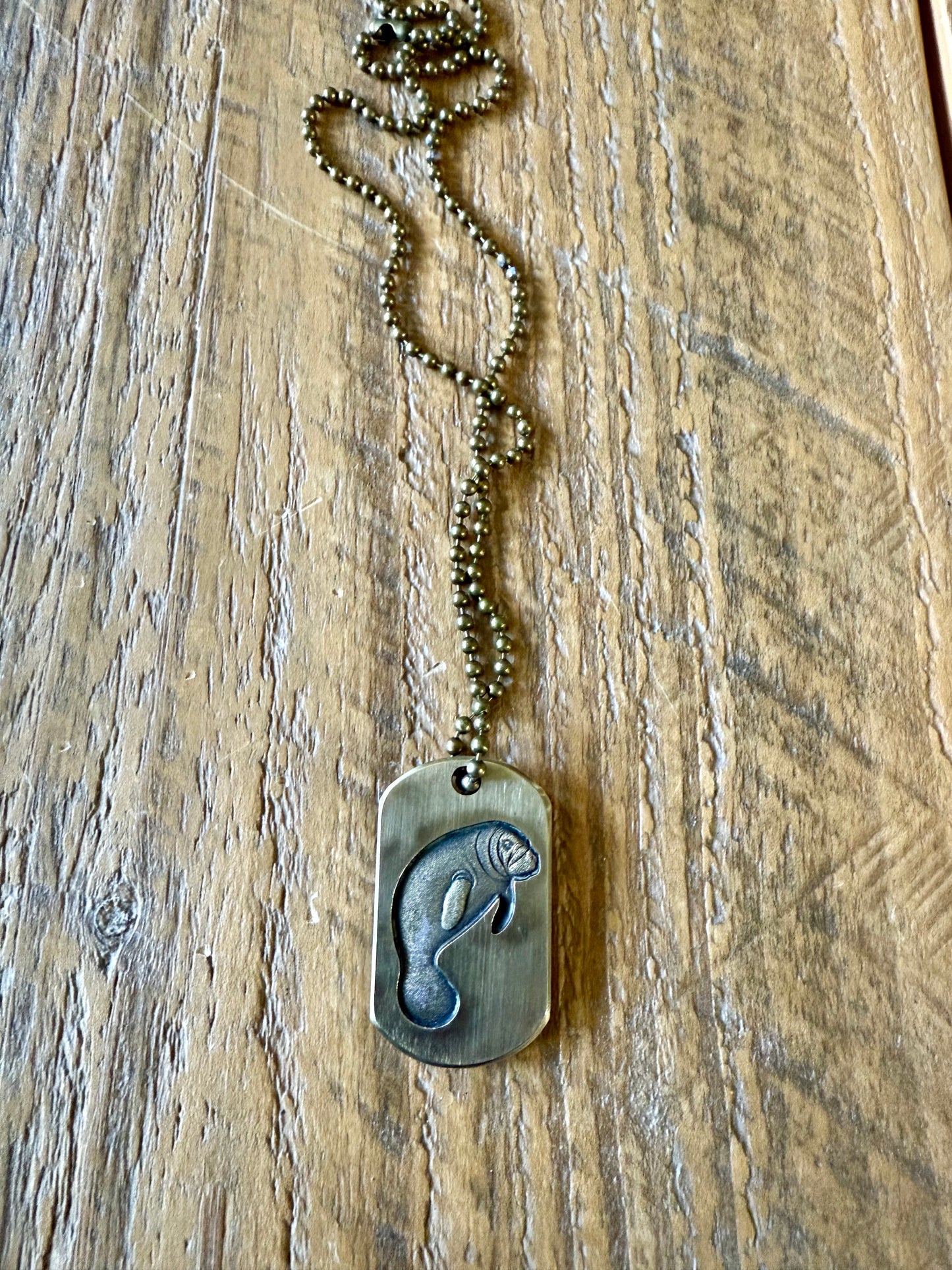Manatee Patronus Pendant