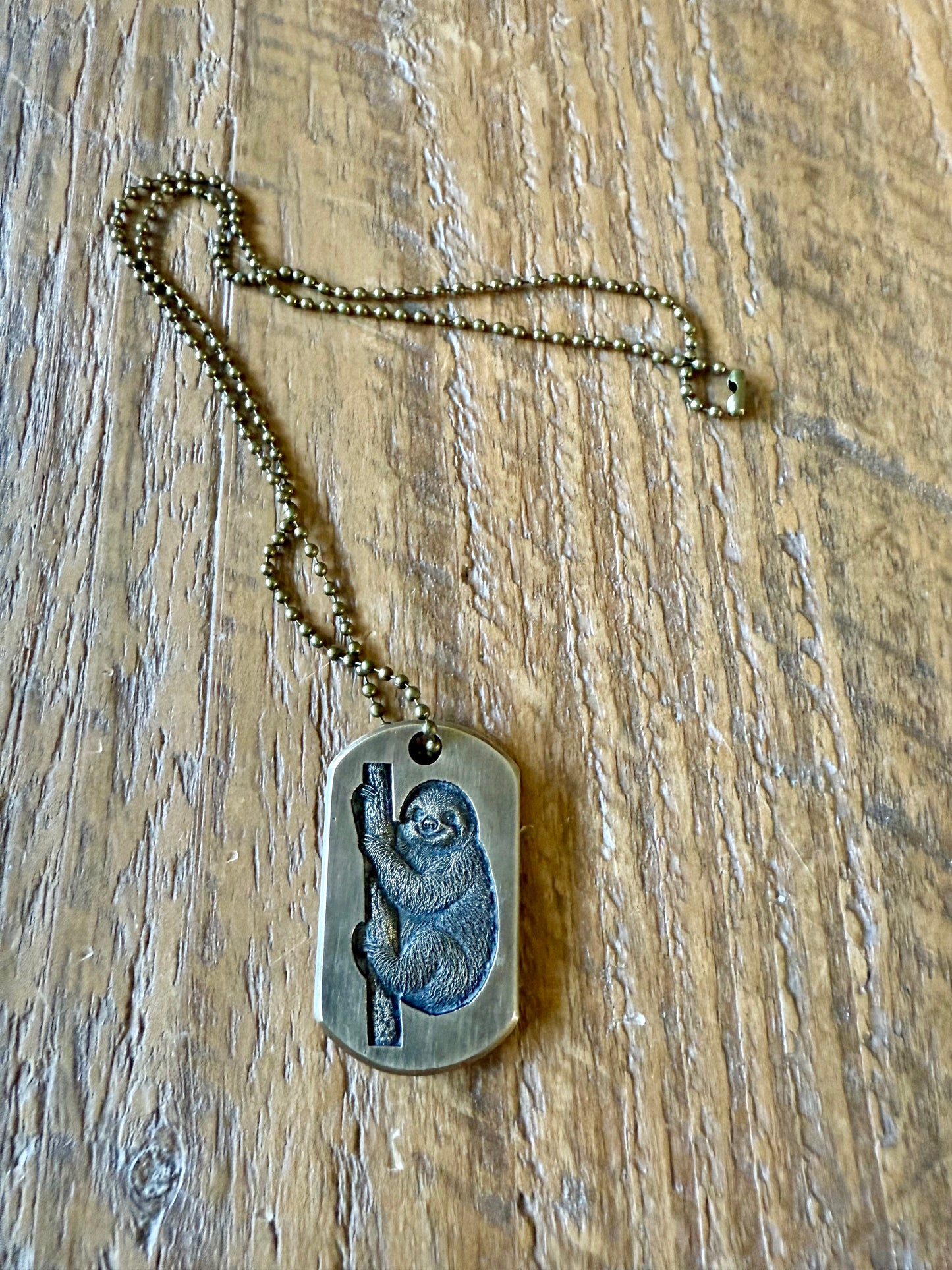 Sloth Patronus Pendant