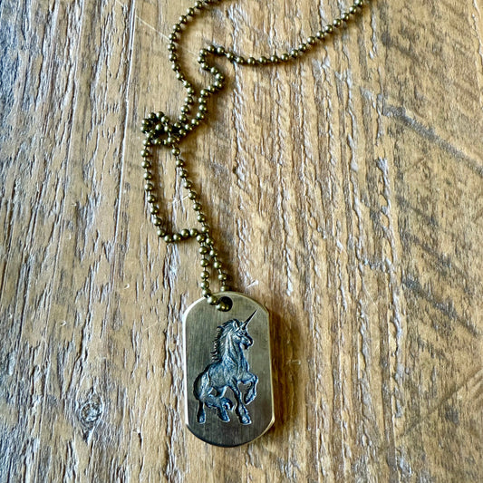 Unicorn Patronus Pendant